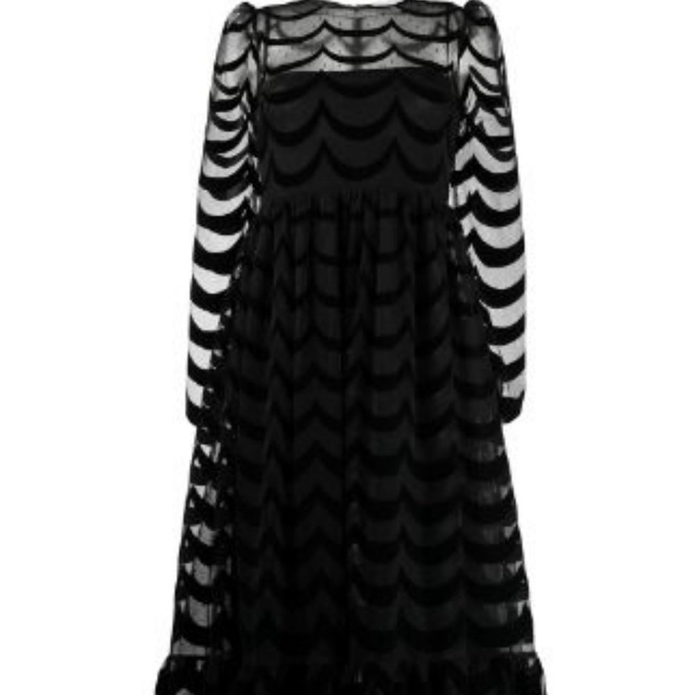 Red Valentino Long Tulle Dress